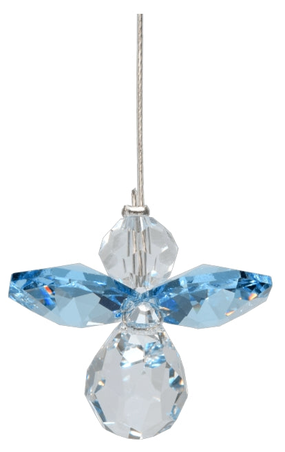 Crystal Guardian Angel - Aquamarine