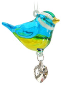 Fantasy Glass Pretty Little Bird - Blue Tit