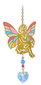 Crystal Dreams Sitting Fairy