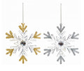 Premier 15cm Clear Acrylic Snowflake
