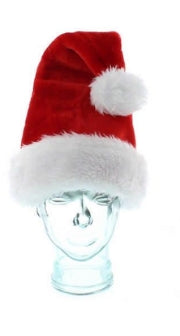 Festive 48cm novelty plush Santa Hat