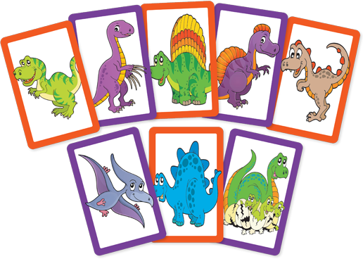 Snap And Pairs Dinosaurs