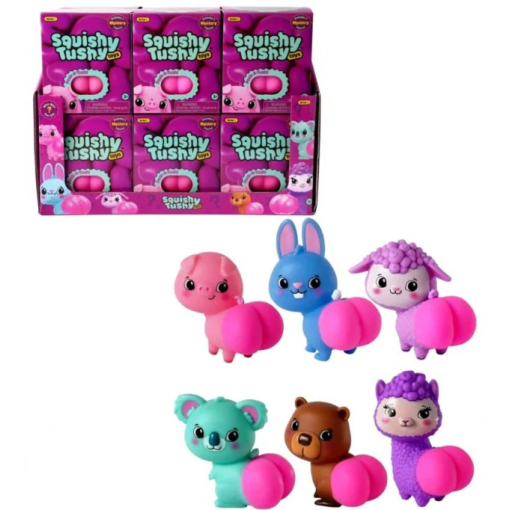 Squishy Tushy Toys Single Blind Box 3" Figures
