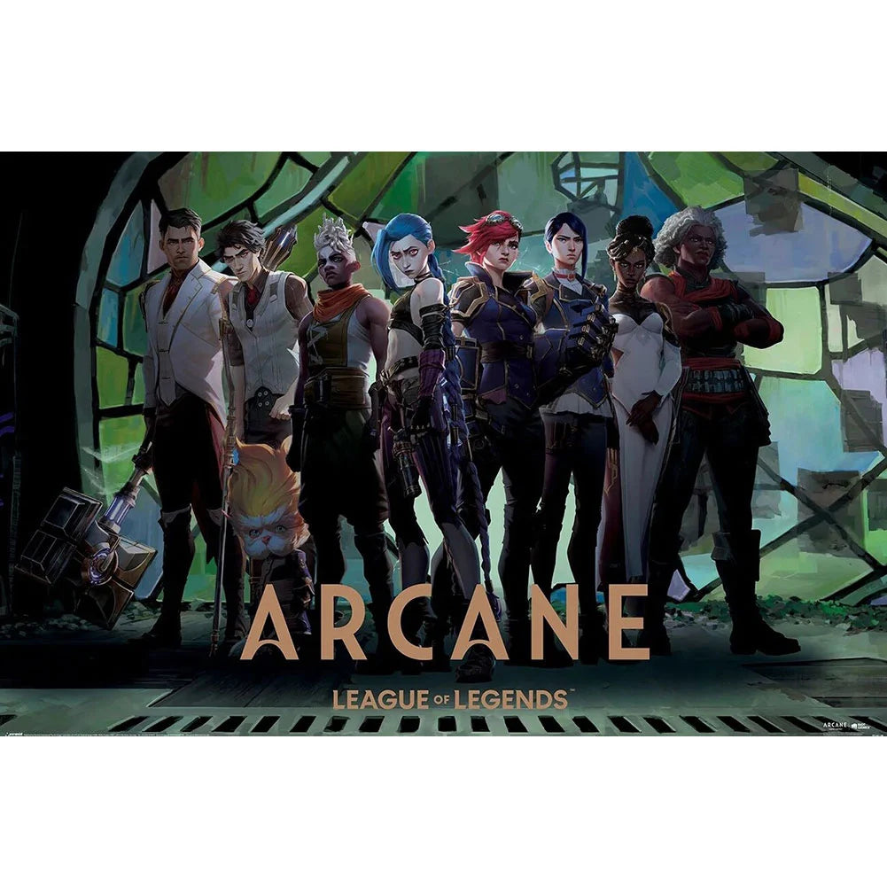 10 Arcane (charactor in Zaun) Maxi Poster