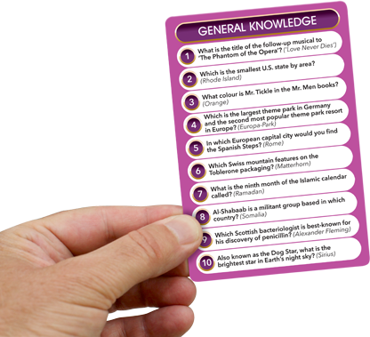 Top Trivia Cards