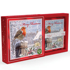 12 Pack Luxury Square Cards Robin