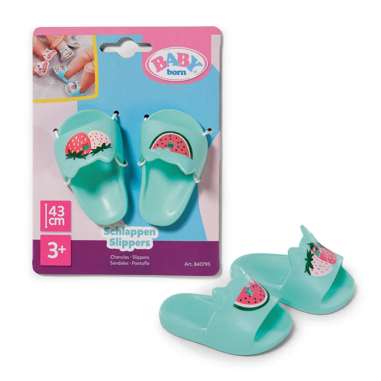 BABY Born Slippers 43cm 3 Assorted Designs