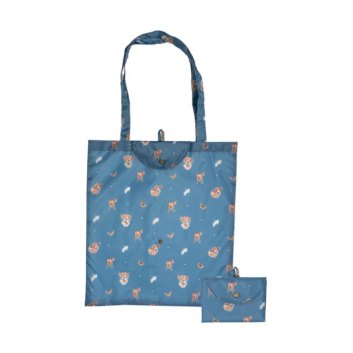 Wrendale Foldable Shopping Bag - Farmyard Friends