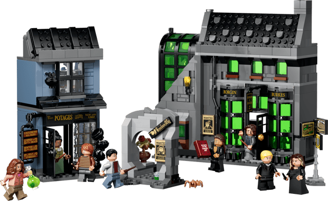 Lego Harry Potter Nockturn Alley Wizarding Shops