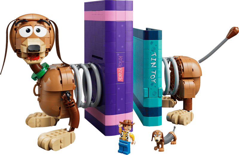 Lego Toy Story Slinky Dog Book Ends