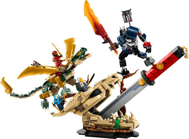 Lego Ninjago Battle At The Dragons Blade