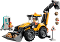 Lego City Yellow Backhoe Loader
