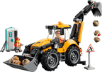 Lego City Yellow Backhoe Loader