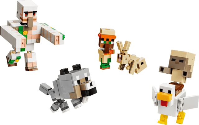 Lego Minecraft Chicken Jockey Desert Attack