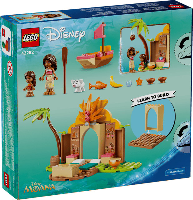 Lego Disney Moana Village House And Boat