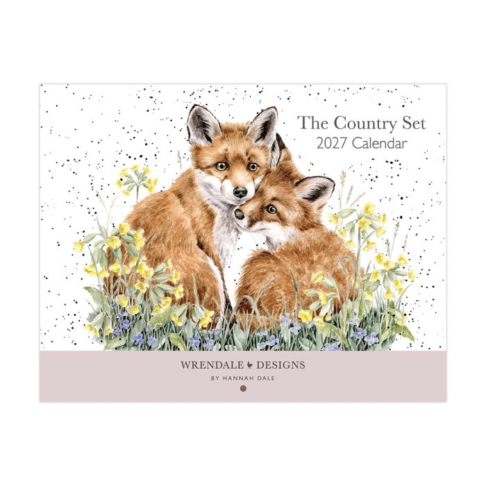 Wrendale 2027 The Country Set Landscape Calendar