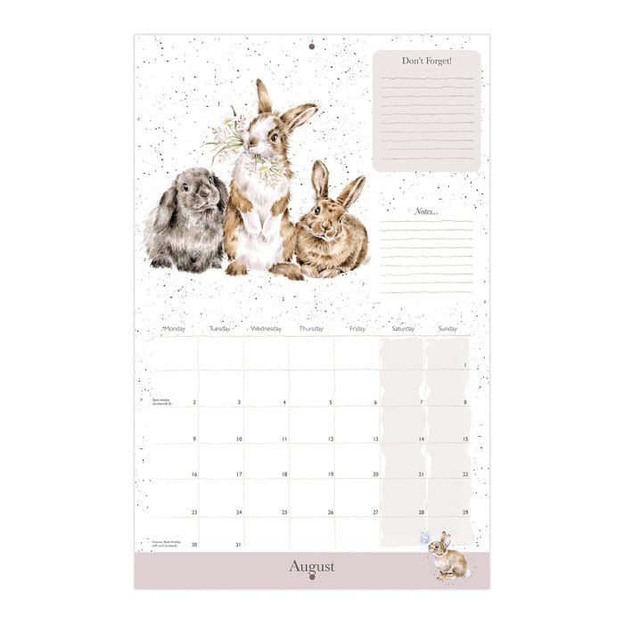 Wrendale 2027 The Country Set Landscape Calendar