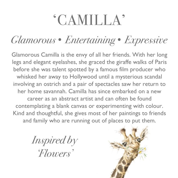Wrendale Plush Large - Camilla Giraffe