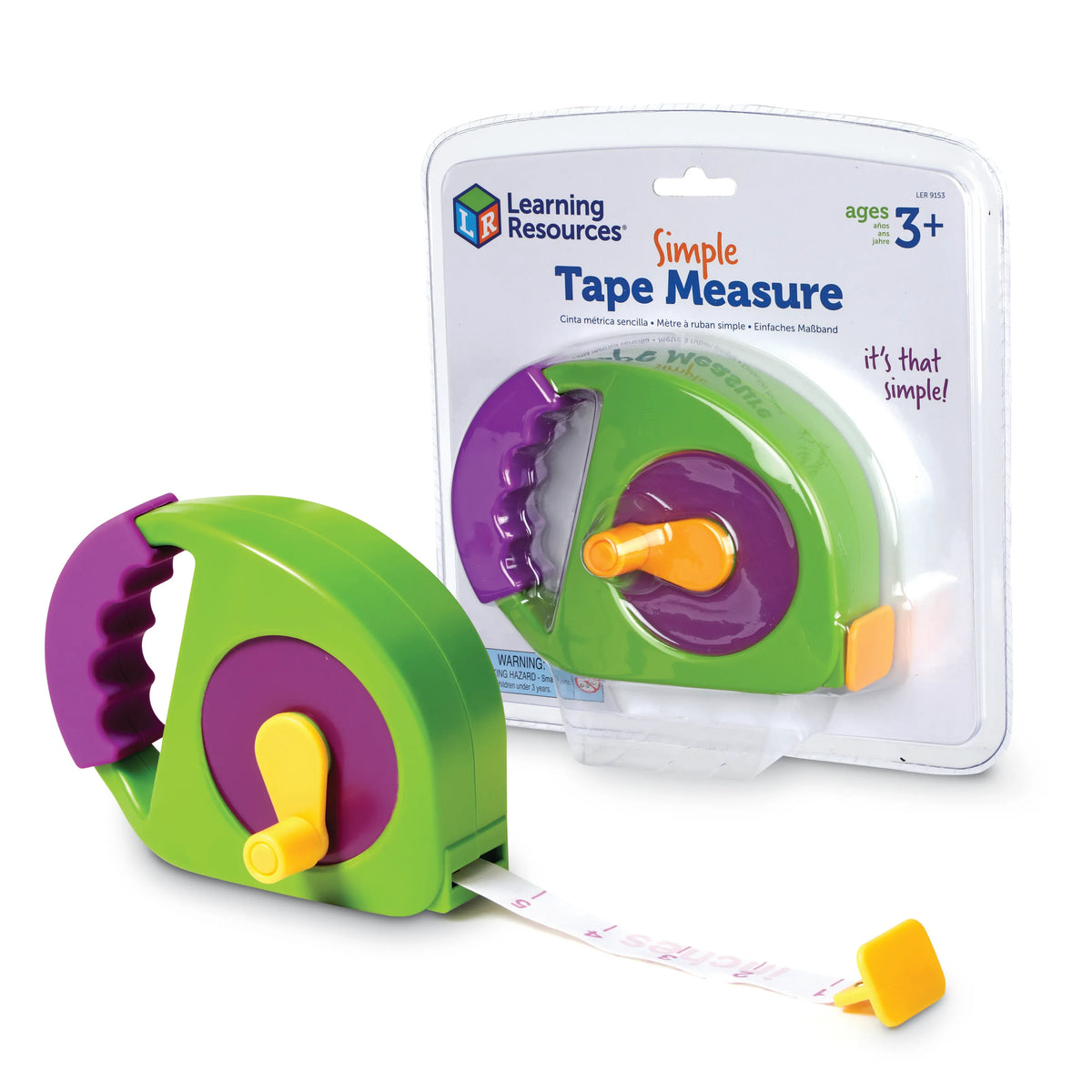 Learning Resources Simple Tape Measure