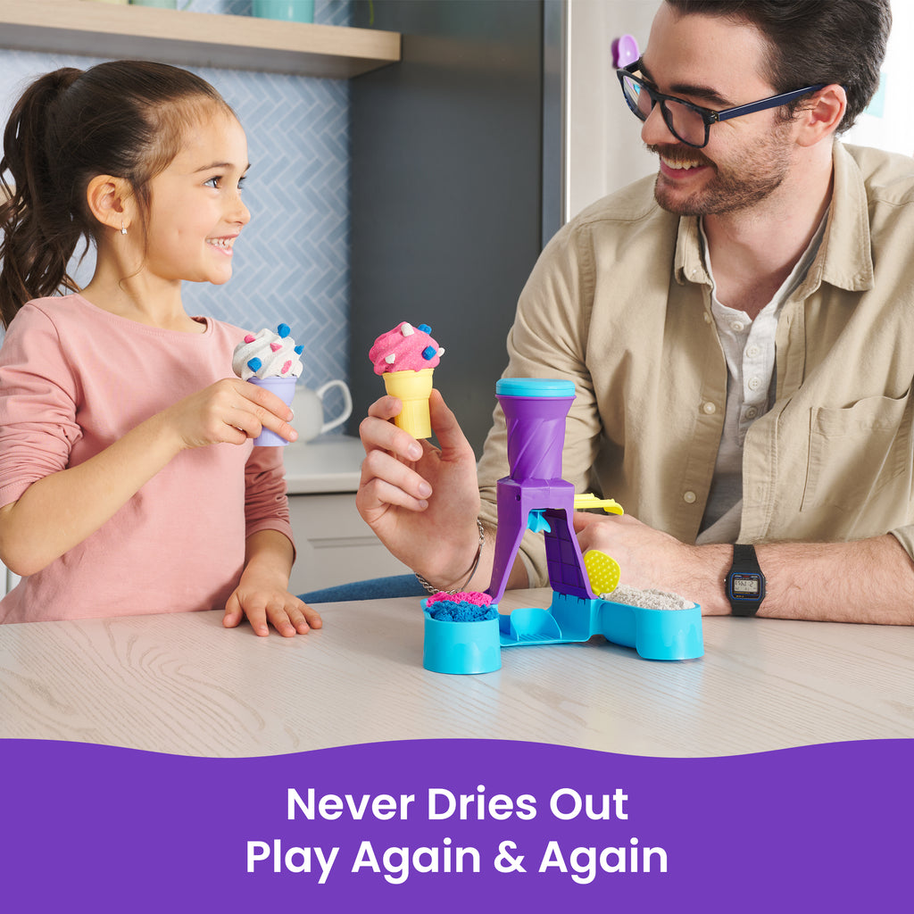 Kinetic Sand Soft Serve Station