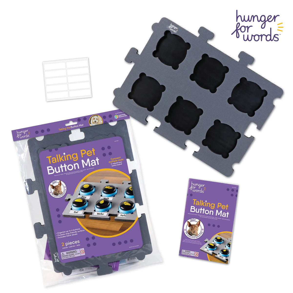 Learning Resources Talking Pet Button Mat