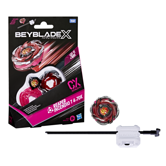 Beyblade X Booster Single Top CX Starter Set Reaper Incendio T 4-70K
