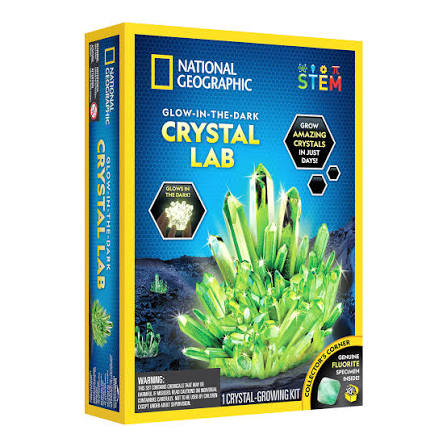 National Geographic Glow-in-the-Dark Crystal Growing Lab