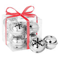 Premier 8pc 4cm Jingle Bells Boxed Silver