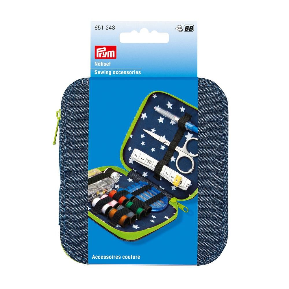 Prym Large Sewing Set Denim/Green