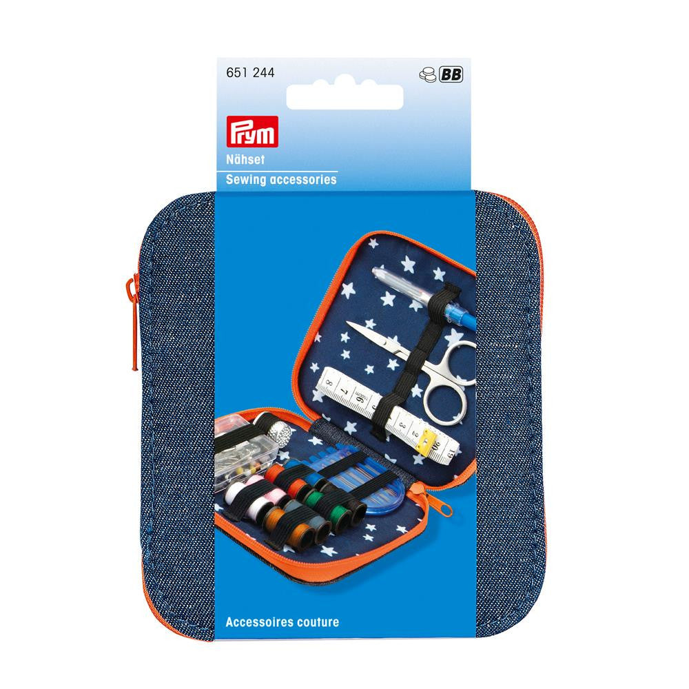 Prym Large Sewing Set Denim/Orange