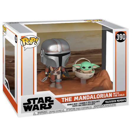 Funko POP! Moments Star Wars Mandolorian And Child