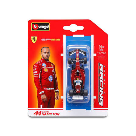 Burago 1:64 F1 Car 2025 Assorted Colours