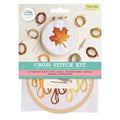 Simply Make Cross Stitch Kit 5" Maple Leaf
