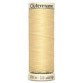 Gutermann 100m Sew All Polyester Thread - Col 325 Lightest Yellow