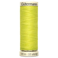 Gutermann 100m Sew All Polyester Thread - Col 334 Chartreuse