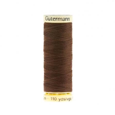 Gutermann 100m Sew All Polyester Thread - Col 694 Brunette