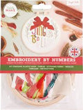 Simply Make Embroidery By Numbers Kit 5" Jingle Bells