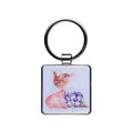 Wrendale Keyring - Bird Pottering About