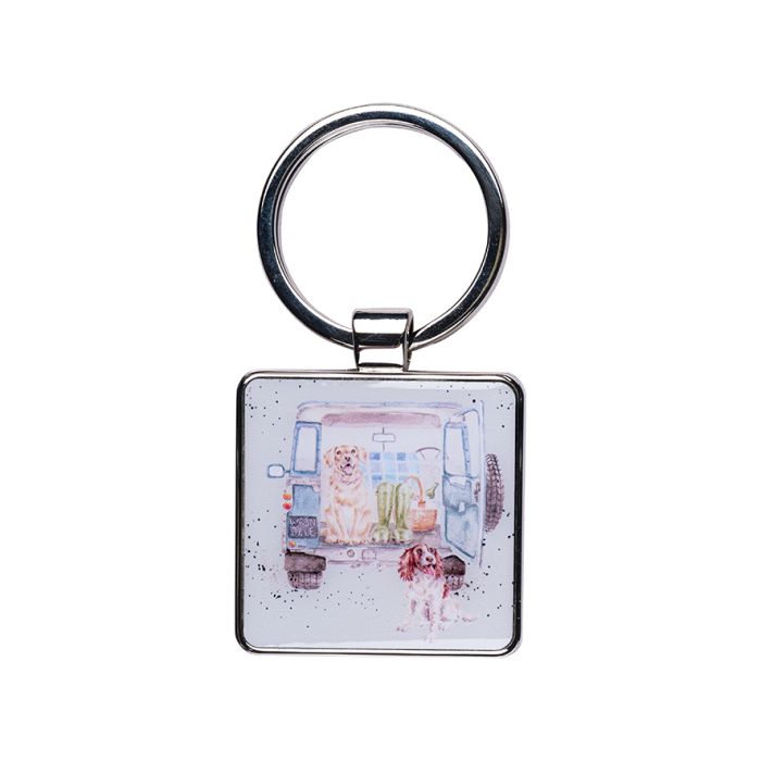 Wrendale Keyring - Dog Paws for Picnic