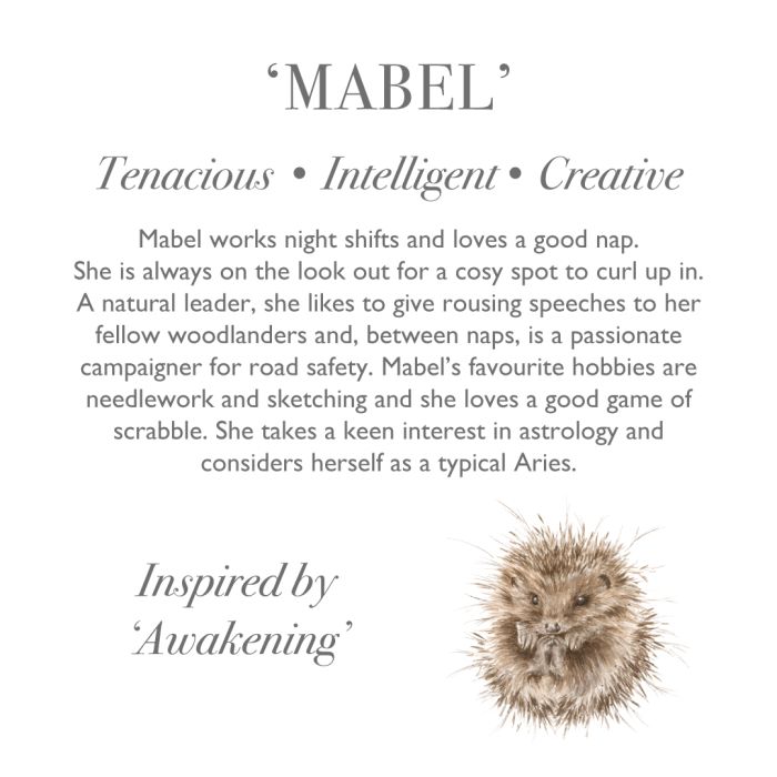 Wrendale Plush Large - Mabel Hedgehog