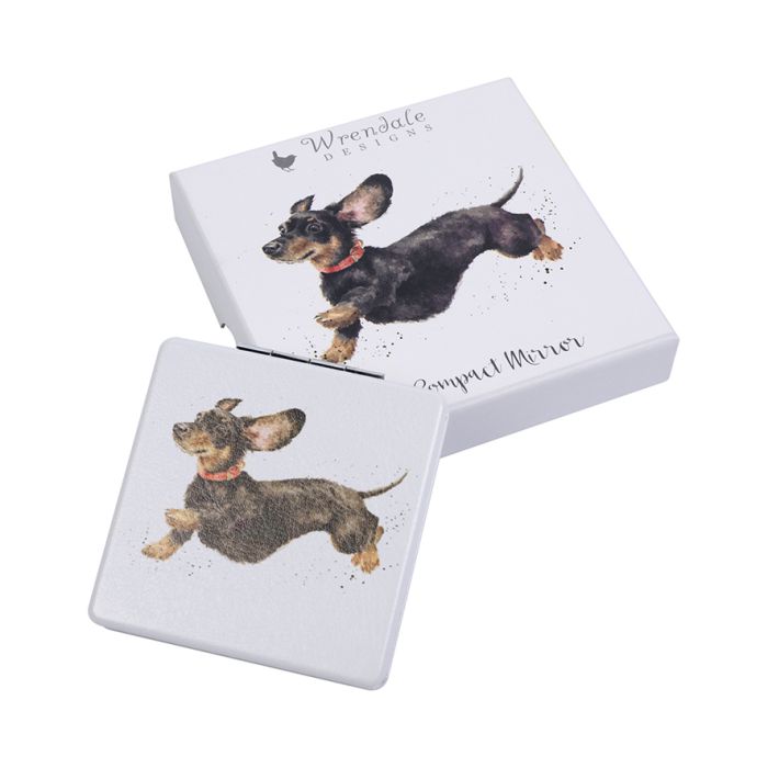 Wrendale Compact Mirror Dachshund