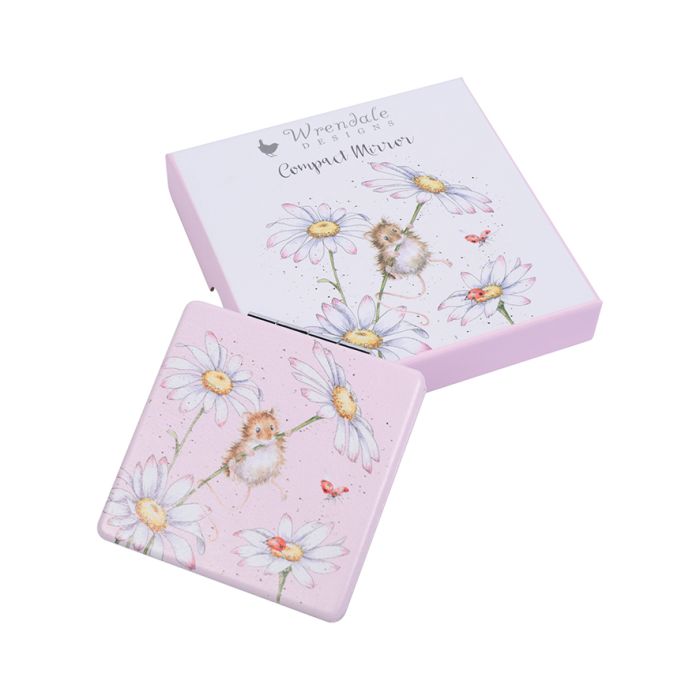 Wrendale Compact Mirror Mouse