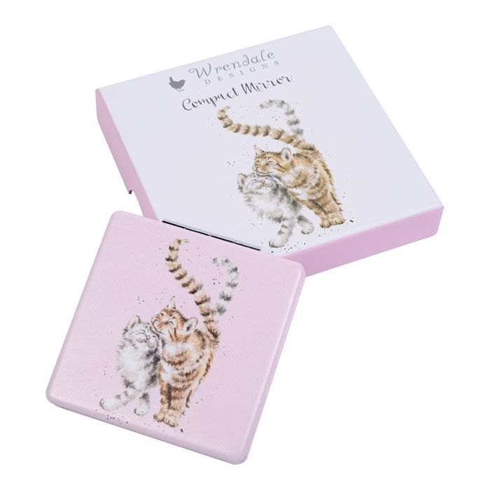 Wrendale Compact Mirror Cat