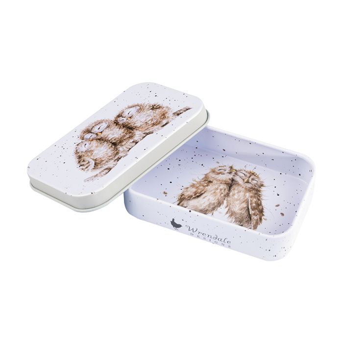 Wrendale Mini Tin - Owlets