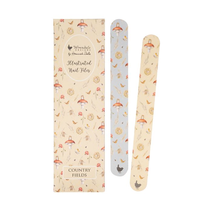 Wrendale Nail File Set Country Fields