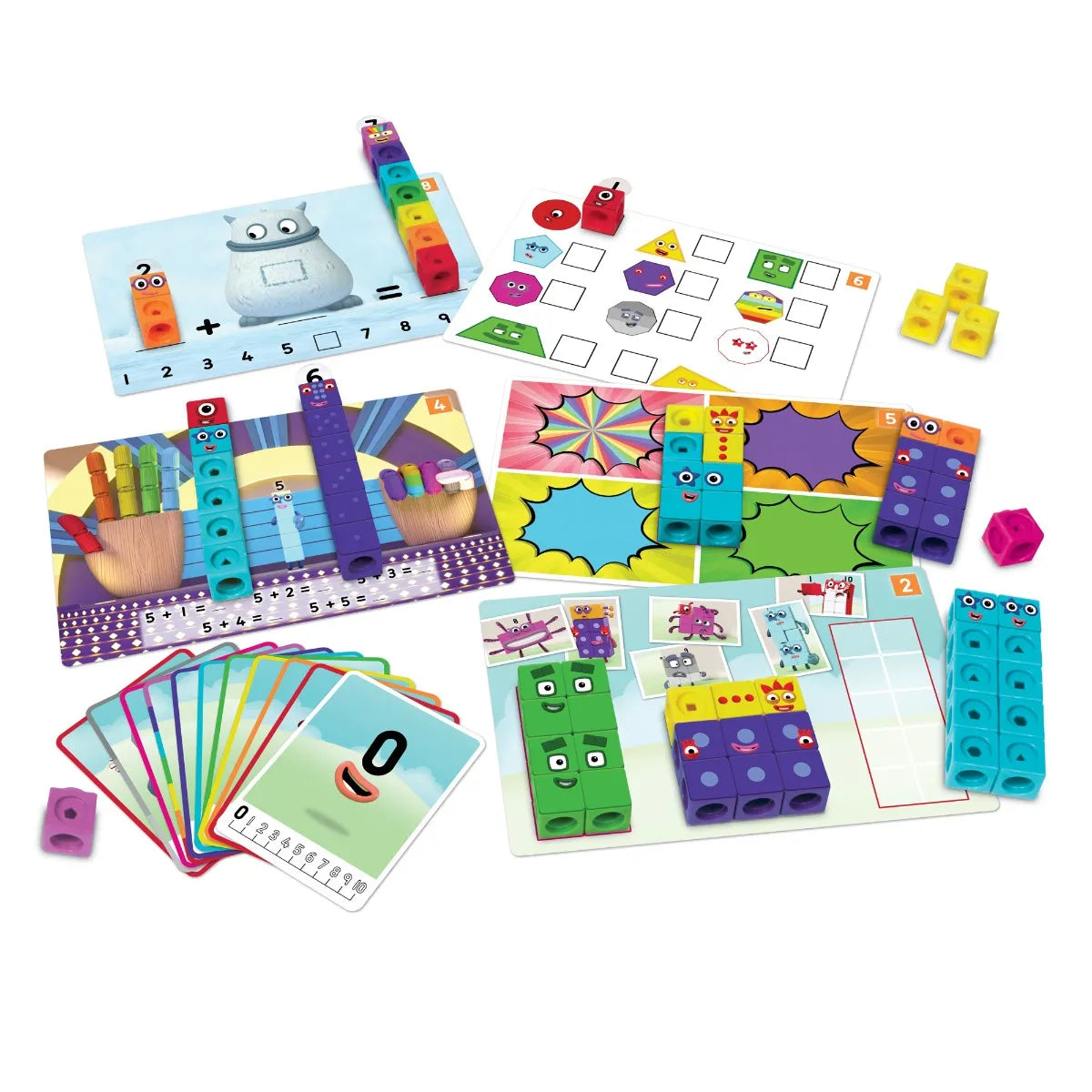 Numberblocks Mathlink Cubes 1-10
