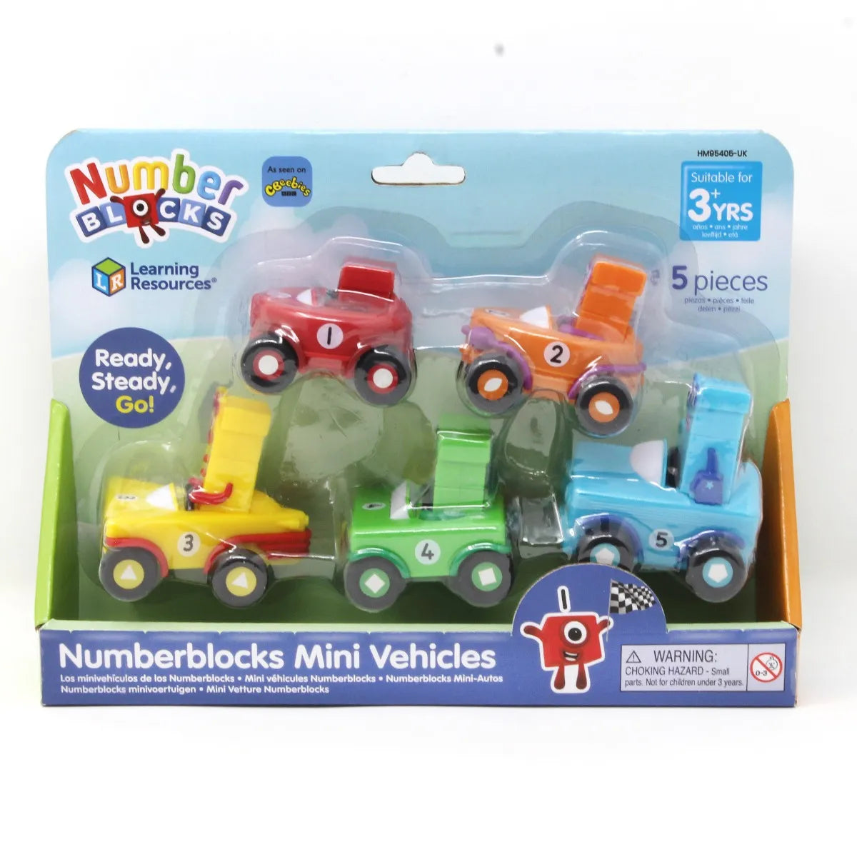 Number Blocks Mini Vehicles