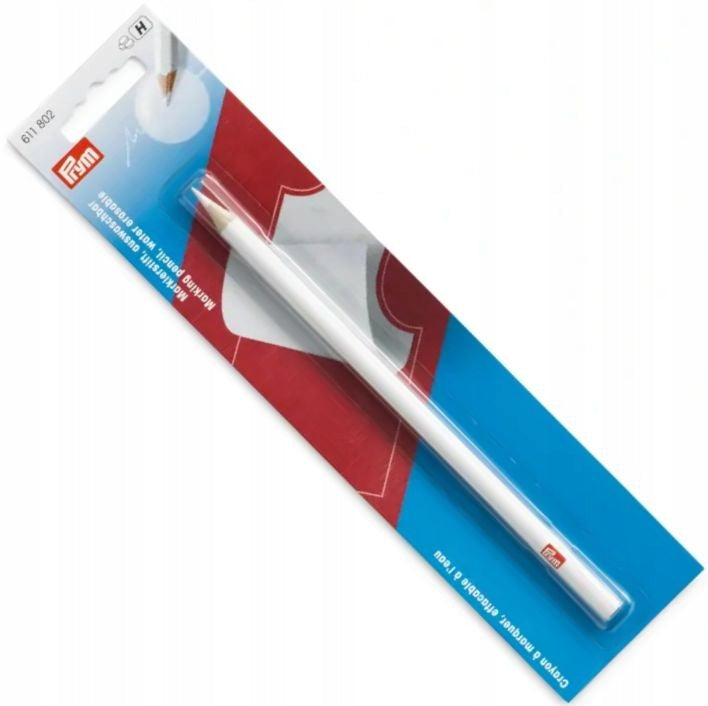 Prym Marking Pencil White Water Erasable