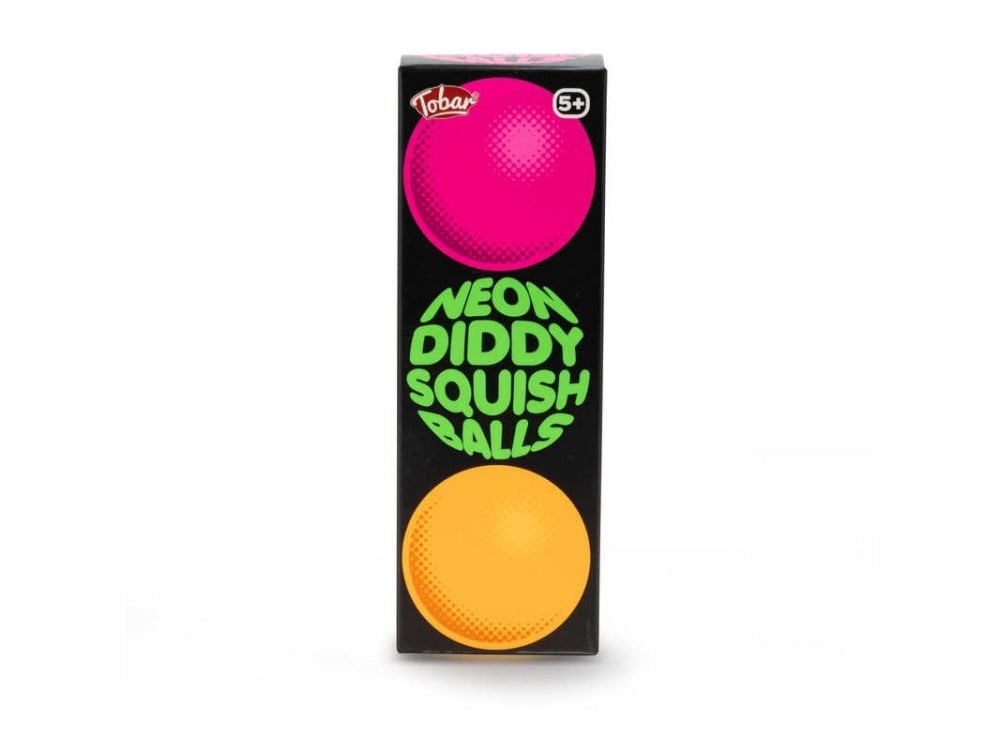 Scrunchems Neon Diddy Squish Balls 3pk