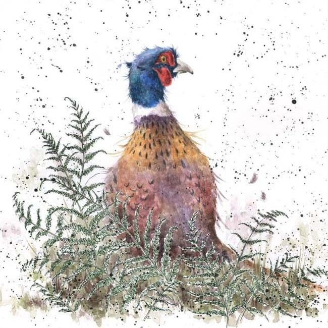 Wrendale Card Pheasant and Fern